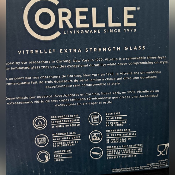 Corelle Premium EXTRA STRENGTH DINNER SET 12 pcs - Picture 3 of 4